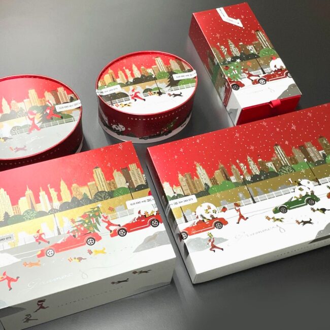 xmasクリスマスパッケージ　イラストレーション｜GRAMERCY NEWYORK（グラマシーニューヨーク）